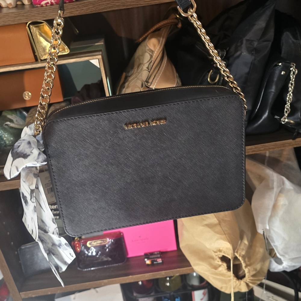 Michael Kors Black Crossbody Bag